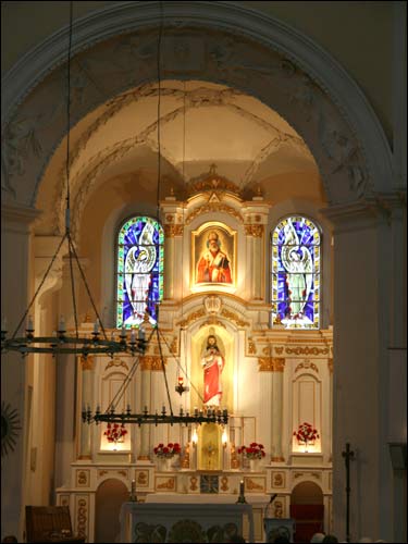  - Kościół Św. Mikołaja. Kaplica w prawym ramieniu transeptu. Fragment pierwotnego kościoła