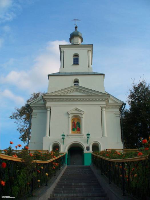 Snoŭ Horny (Snoŭ). Orthodox church of St. Kosma and St. Damian