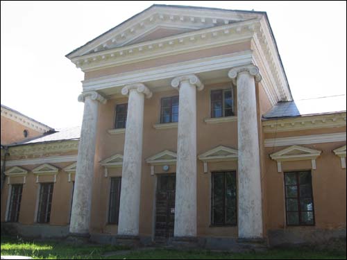  - Палацава-паркавы ансамбль Рдултоўскіх. Паркавы фасад, порцік