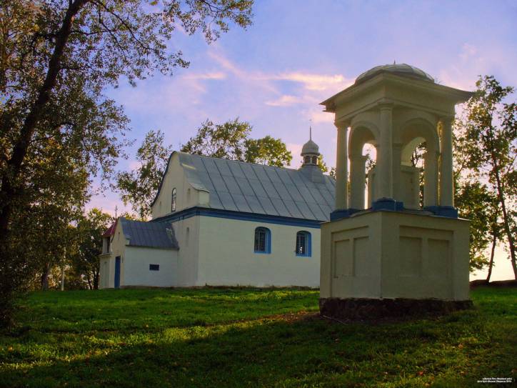 Vialikaja Lipa. Orthodox church of the Protection of the Holy Virgin