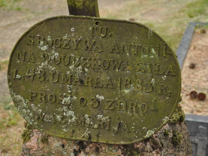 Dzieraŭnaja. cemetery Catholic