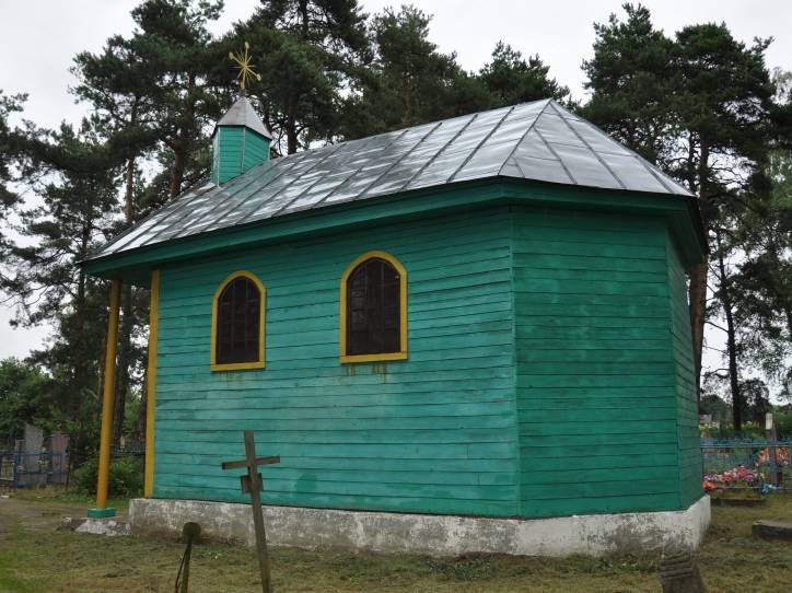 Dzieraŭnaja. cemetery Catholic