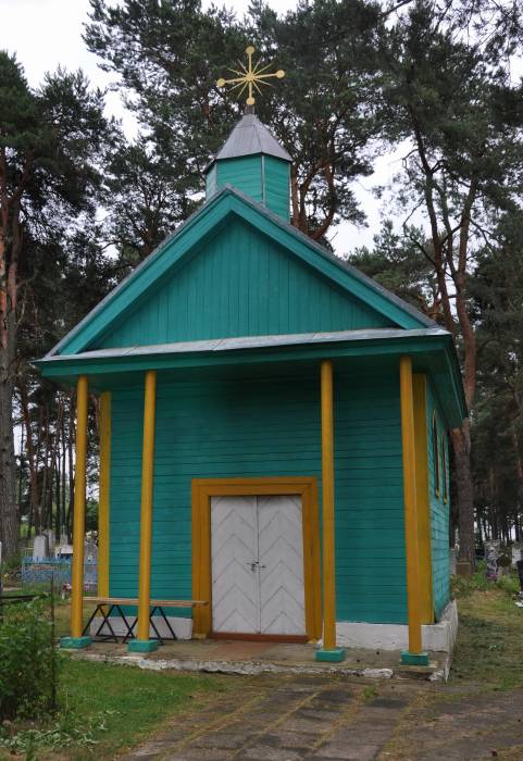 Dzieraŭnaja. cemetery Catholic