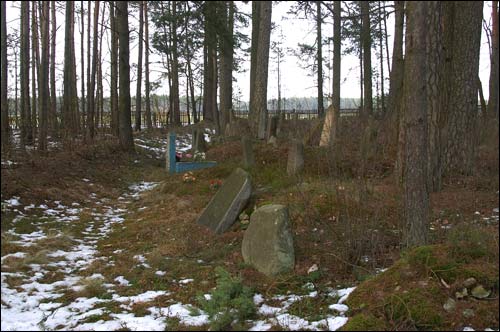  - Cmentarz tatarski (Mizer). Fragment cmentarza