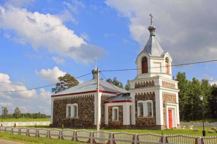 Dubina Jurzdyckaja. Orthodox church of St. George