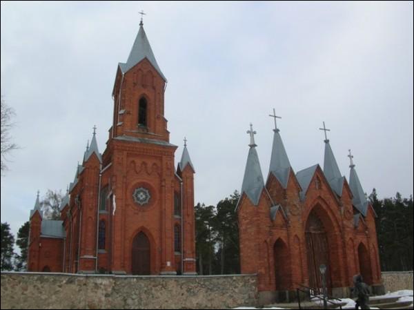 Ivianiec. Catholic church of St. Alexius
