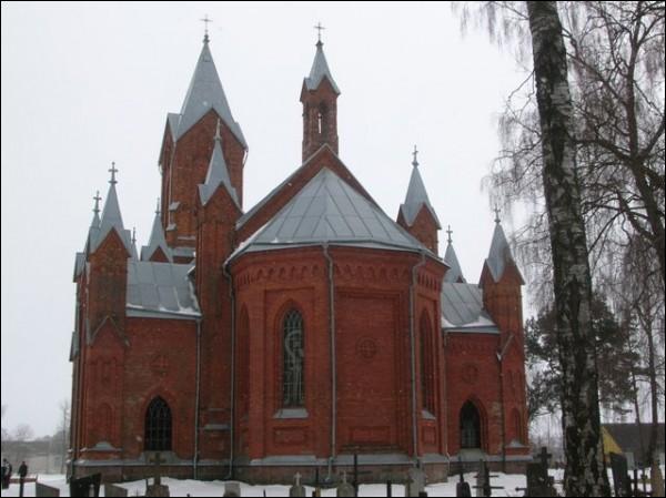 Ivianiec. Catholic church of St. Alexius