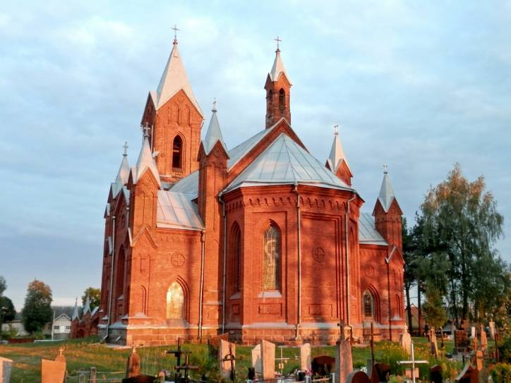 Ivianiec. Catholic church of St. Alexius