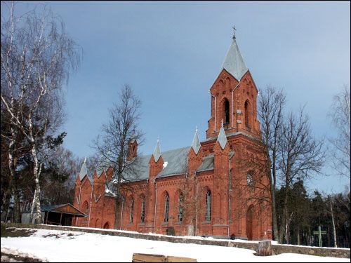 Ivianiec. Catholic church of St. Alexius
