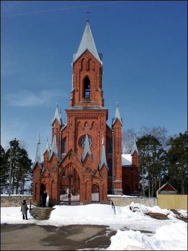 Ivianiec. Catholic church of St. Alexius