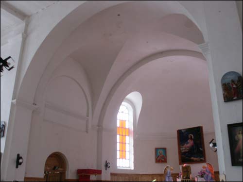  - Касцёл Святога Юр'я і Божай Маці. Інтэр'ер. Фрагмент