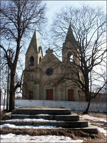 Rakaŭ. Catholic church of St. Mary