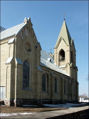 Rakaŭ. Catholic church of St. Mary