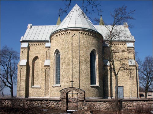 Rakaŭ. Catholic church of St. Mary