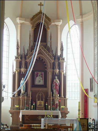 Rakaŭ. Catholic church of St. Mary