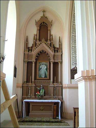 Rakaŭ. Catholic church of St. Mary