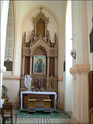 Rakaŭ. Catholic church of St. Mary