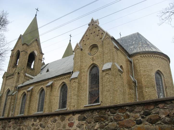 Rakaŭ. Catholic church of St. Mary