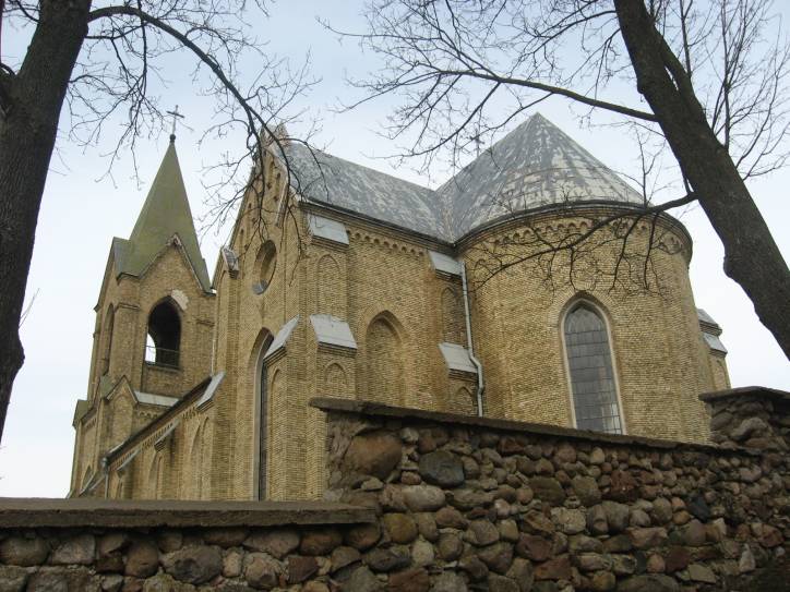 Rakaŭ. Catholic church of St. Mary