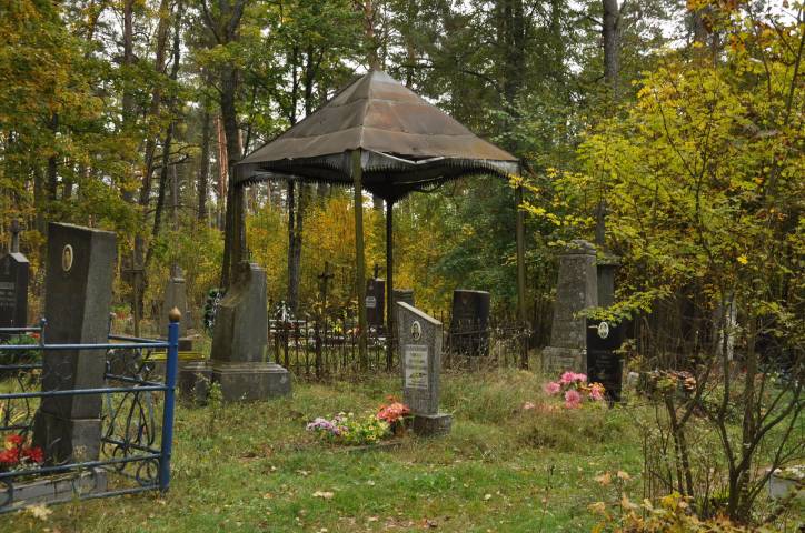 Ракаў. Касцёл Святой Ганны. Каталіцкія могілкі