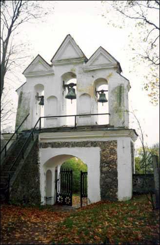 Višnieva. Catholic church of St. Mary