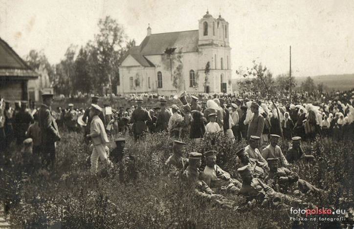 Višnieva. Catholic church of St. Mary