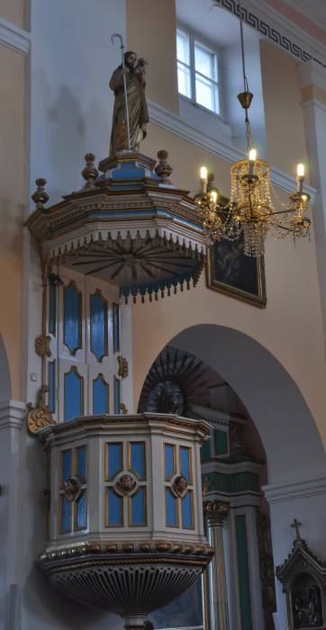 Daŭhinava. Catholic church of St. Stanislaus