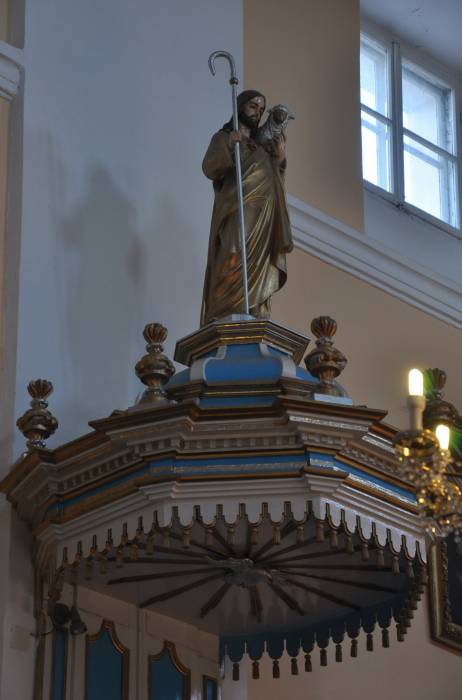 Daŭhinava. Catholic church of St. Stanislaus