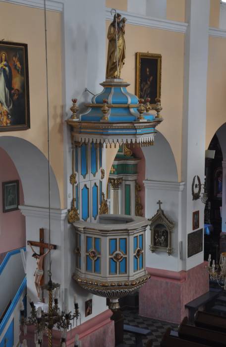 Daŭhinava. Catholic church of St. Stanislaus
