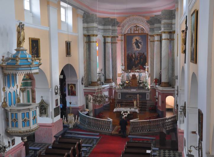 Daŭhinava. Catholic church of St. Stanislaus