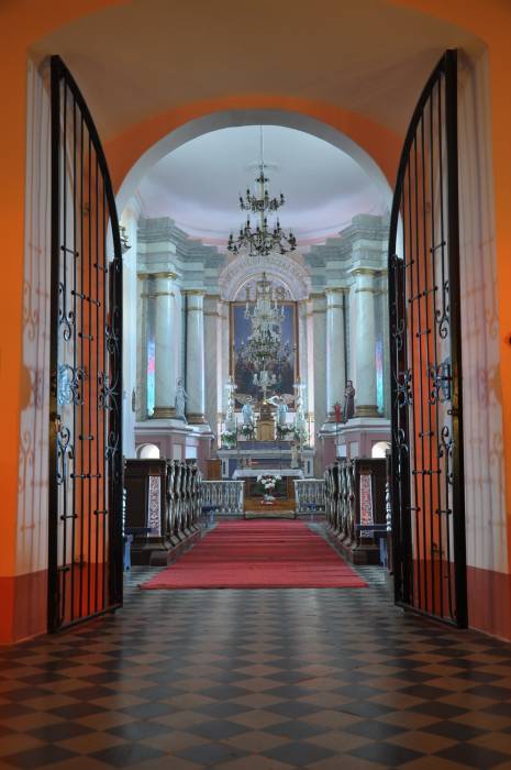 Daŭhinava. Catholic church of St. Stanislaus