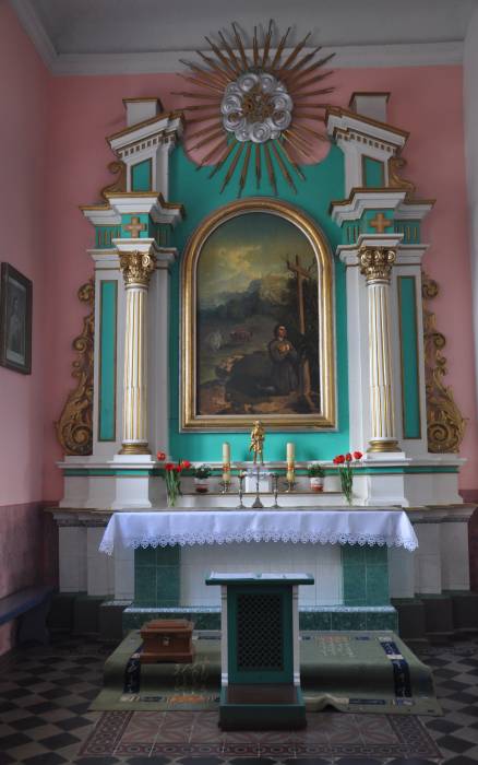 Daŭhinava. Catholic church of St. Stanislaus