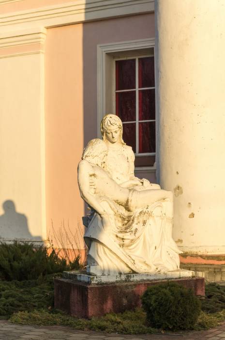 Daŭhinava. Catholic church of St. Stanislaus