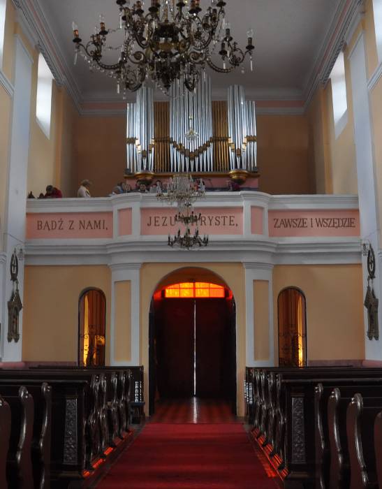 Daŭhinava. Catholic church of St. Stanislaus