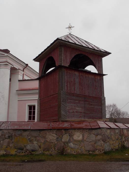 Daŭhinava. Catholic church of St. Stanislaus