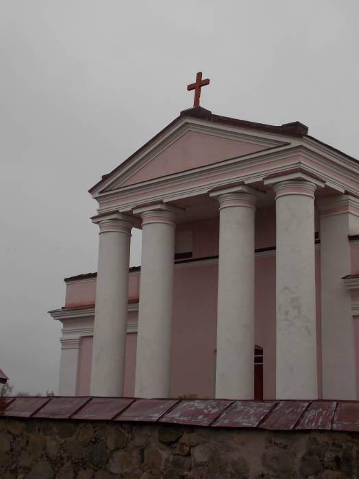 Daŭhinava. Catholic church of St. Stanislaus