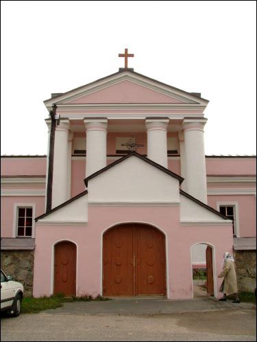 Daŭhinava. Catholic church of St. Stanislaus