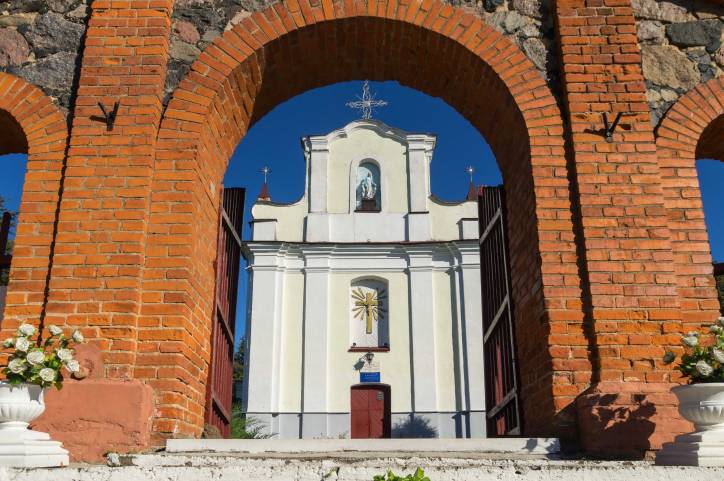 Kascianievičy. Catholic church of the Immaculate Conception of Blessed Virgin Mary