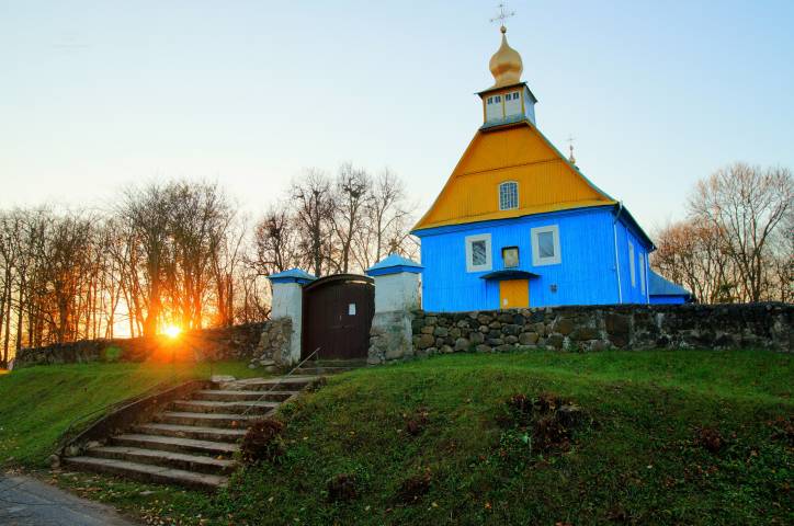 Łatyhal. Orthodox church of St. Nicholas
