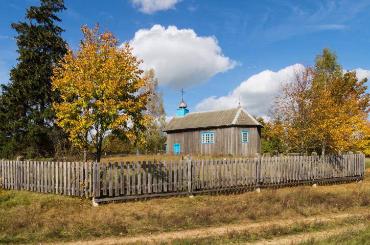 Vardamičy. Orthodox church of St. George