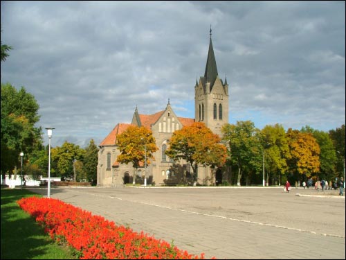 Vilejka.  Catholic church of the Exaltation of the Holy Cross