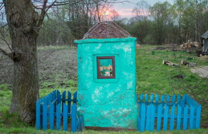 Jarmoličy. Road chapel 