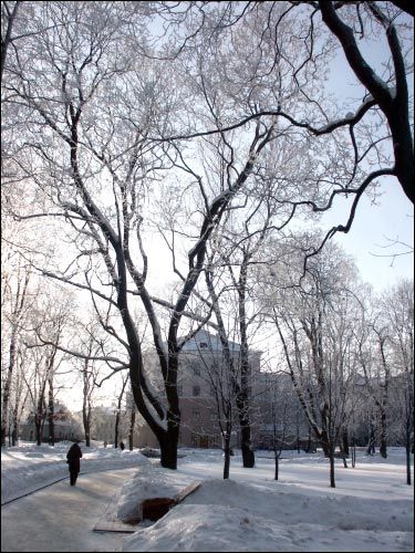 Mińsk.  Skwer Aleksandrowski