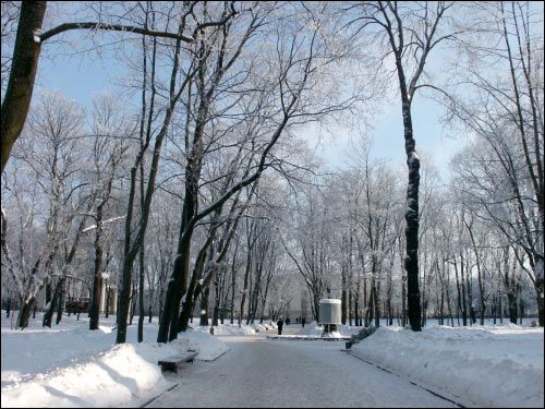 Mińsk.  Skwer Aleksandrowski