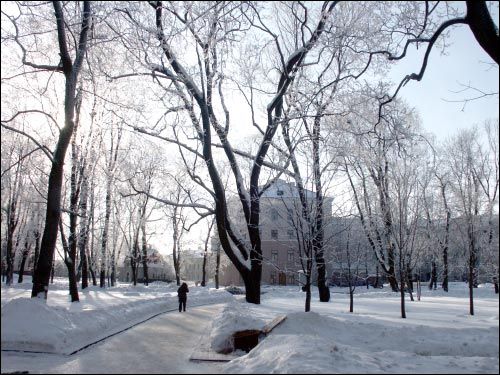Mińsk.  Skwer Aleksandrowski