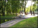 Minsk.   Central garden