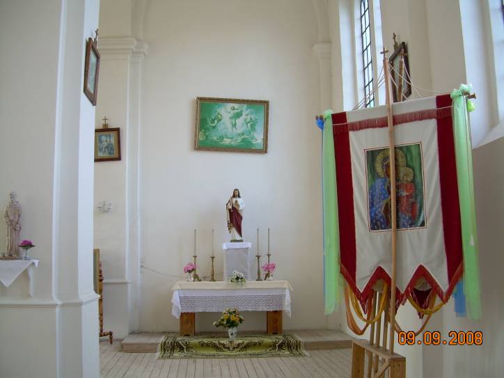 Sialec. Catholic church of St. Alexius