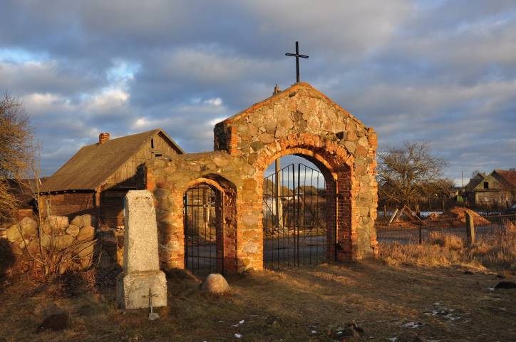 Аборак (Палачаны). Могілкі старыя каталіцкія