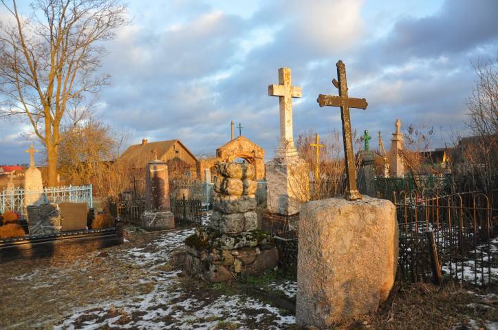 Oborek (Połoczany) |  Cmentarz stary katolicki. 