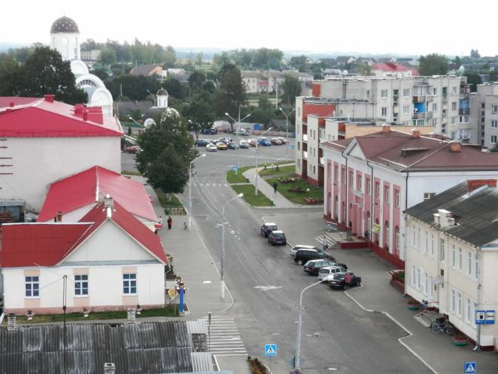 Ivianiec. In town 